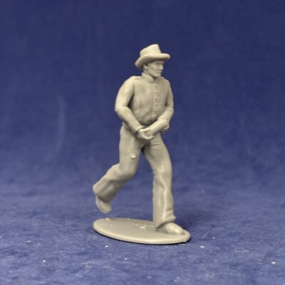 Confederate ammunition carrier in hat