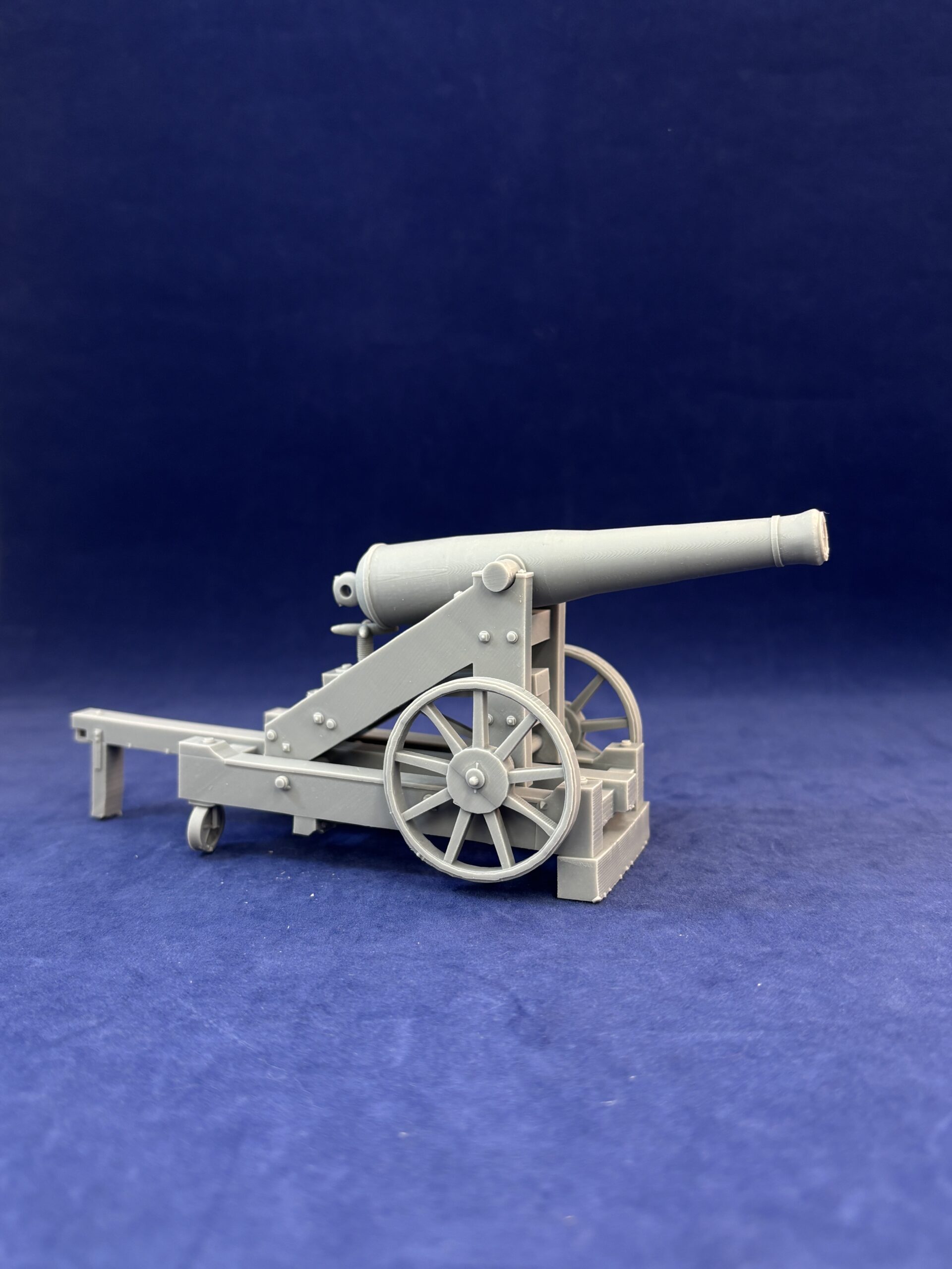 32 pounder 1840 smoothbore on Barbette