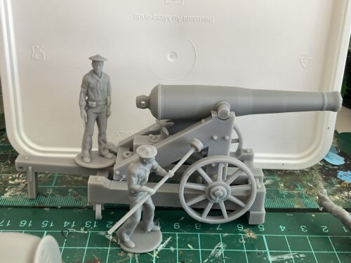 32 pounder 1840 smoothbore on Barbette photo review