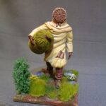 Man carrying bee hive EM photo review