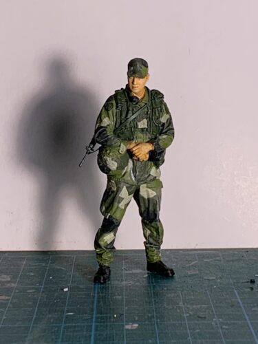 Swedish Modern Soldier in M90 Uniform - Standing Still photo review