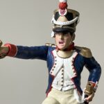 French Officer charging. 1809/12 campaigns, full dress uniform photo review