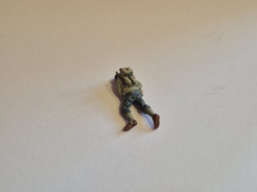 American GI soldier D-day dead soldier on stomach face down photo review