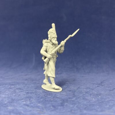 French Sapeur walking. 1809/12 campaigns, full dress uniform