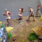 Running villagers set 4 figures, CA photo review