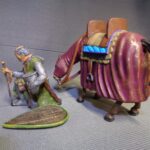 Medieval knight praying -  with horse - NCM photo review