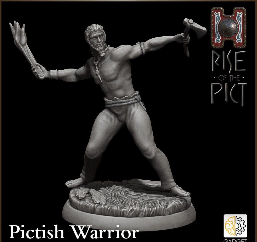 Pictish warrior torch axe Speira Miniatures Pictish warrior torch axe Speira Miniatures