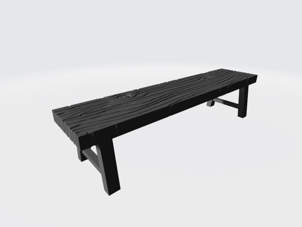 Medieval Bench v2 –