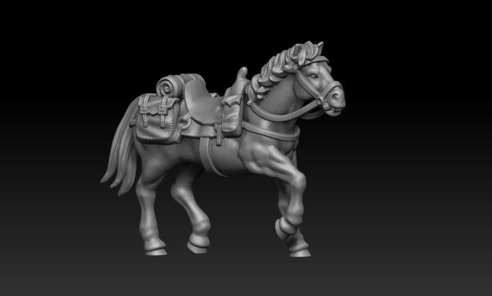 Cowboy Horse 01