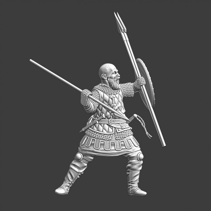 Medieval Eastern European Javelin thrower NCM 