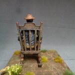 Hard boiled cowboy in rocking chair photo review