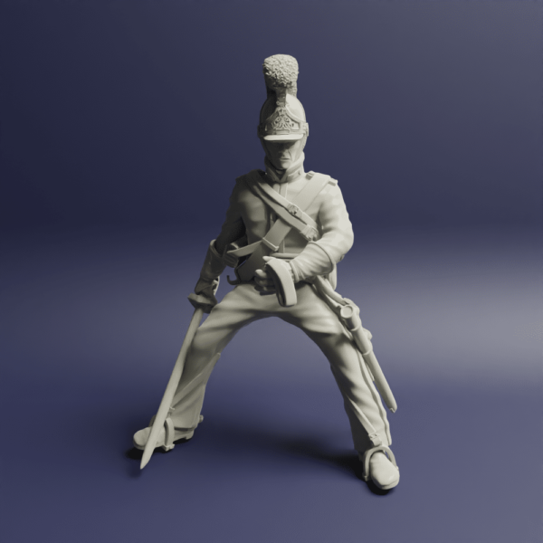 Cavalerie britannique Royal Horse Guards (The Blues) Figurines imprimées en 3D - Epoque Napoléonienne - France