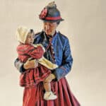 Civil War Vivandiere with baby on arm photo review
