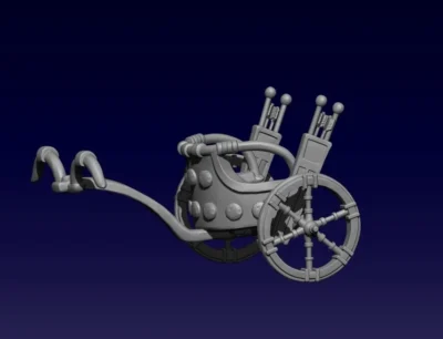 Ancient Syrian light chariot