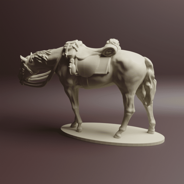 Early WW2 German Cavalry Horse 3 • Speira Miniatures