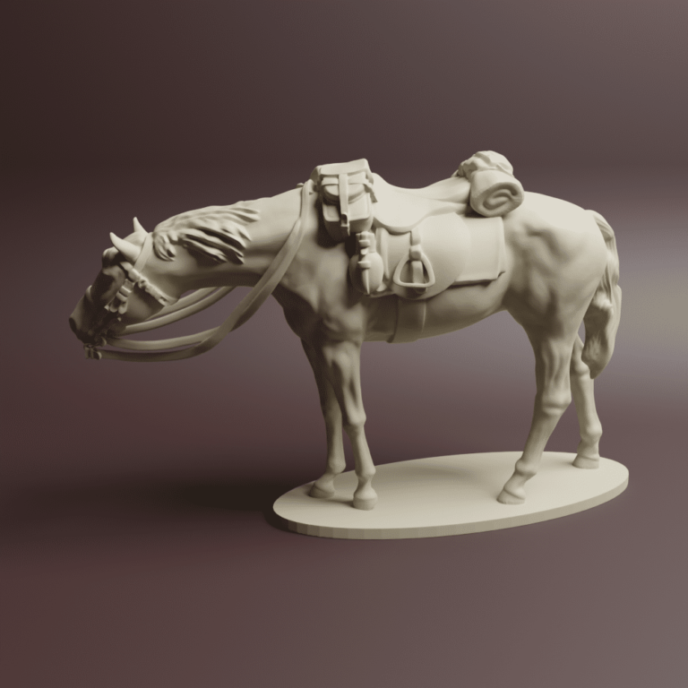 Early WW2 German Cavalry Horse 9 • Speira Miniatures