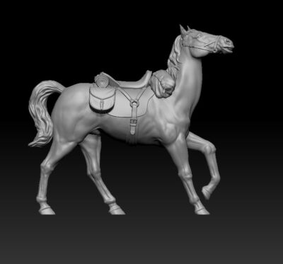 Cavalry POSE Horse without rifle