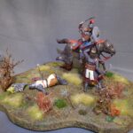 Mongol warrior vs. Crusader knight - vignette - NCM photo review