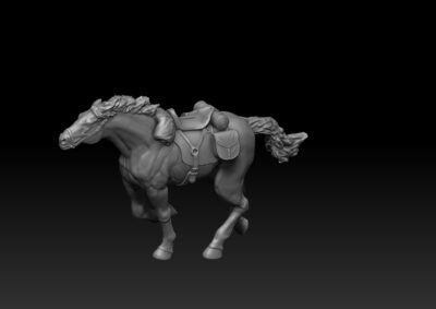 Really fast cavalry horse