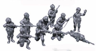 Italian Bersaglieri infantry WW2