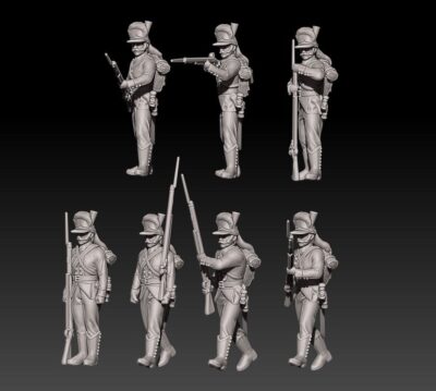 russian grenadiers in Potemkin uniform 1786 96 set 2