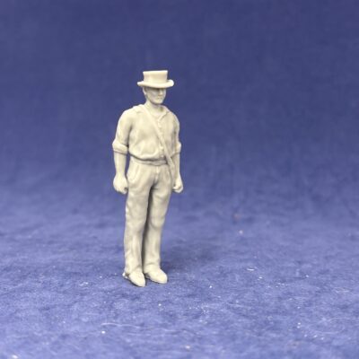 Cannoneer standing still
