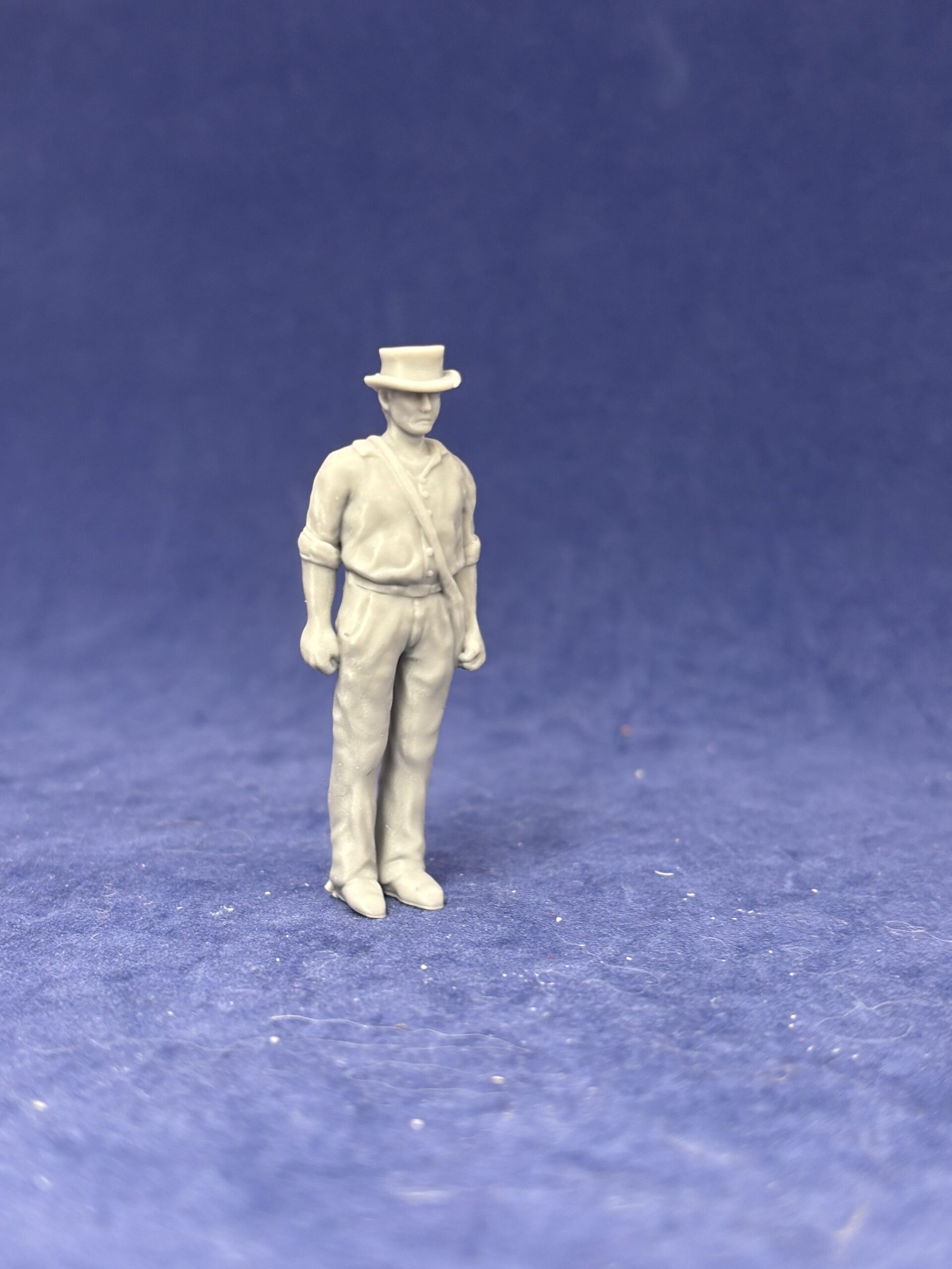 Cannoneer standing still