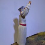 Medieval woman fist raised photo review