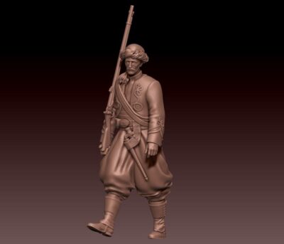 Zouave Pennsylvania Civil War marching, turban