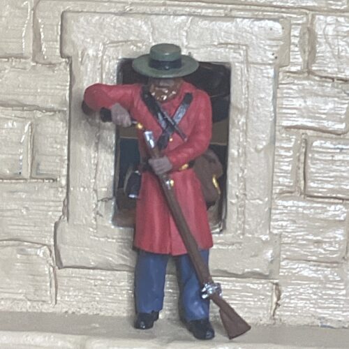 Alamo Defender loading musket photo review