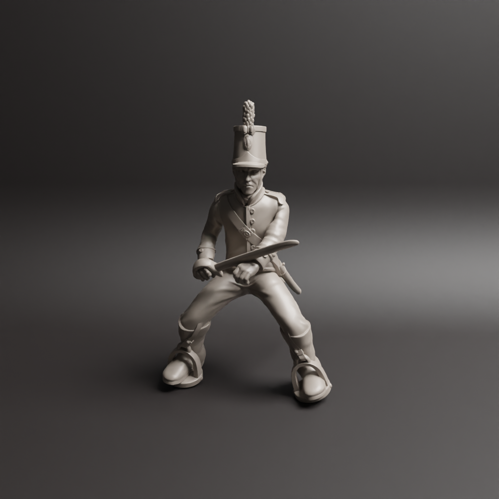 Napoleonic Portuguese Driver Limber 3b