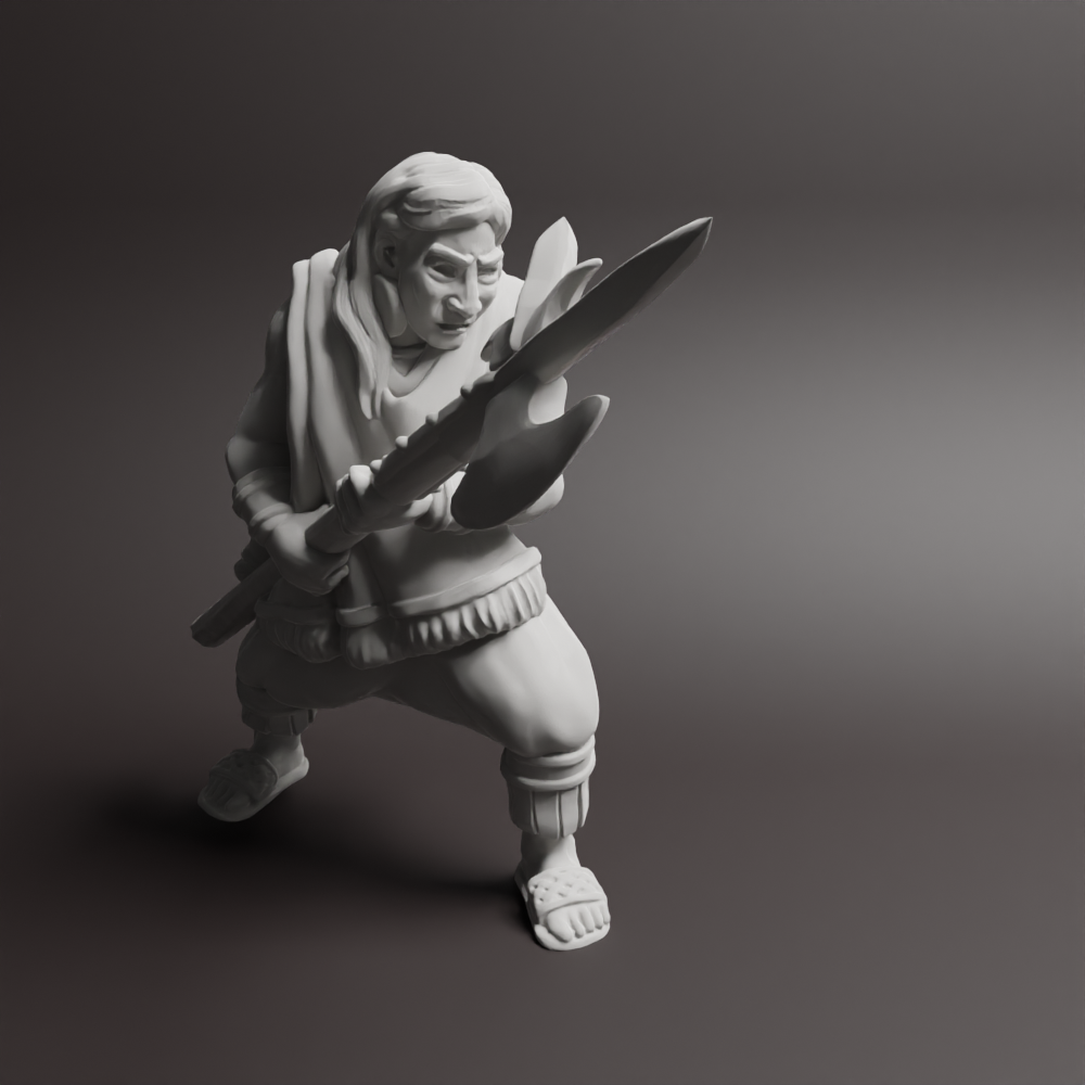 Inca Rebelion Halberdier 2