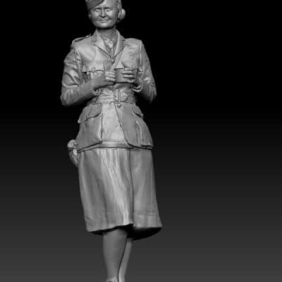 WWII Royal Air Force WAAF woman