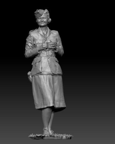 WWII Royal Air Force WAAF woman