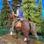 Wild West Cowboy riding slow photo review