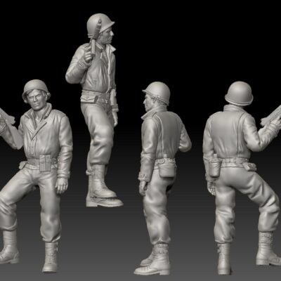 American WW2 Sergeant from Combat