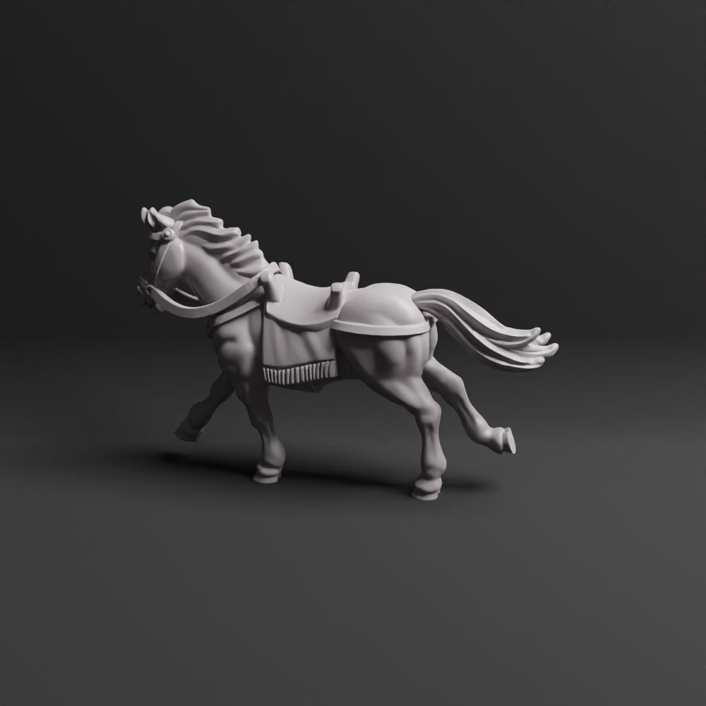 Roman Auxiliary Cavalry Spears 03 Horse