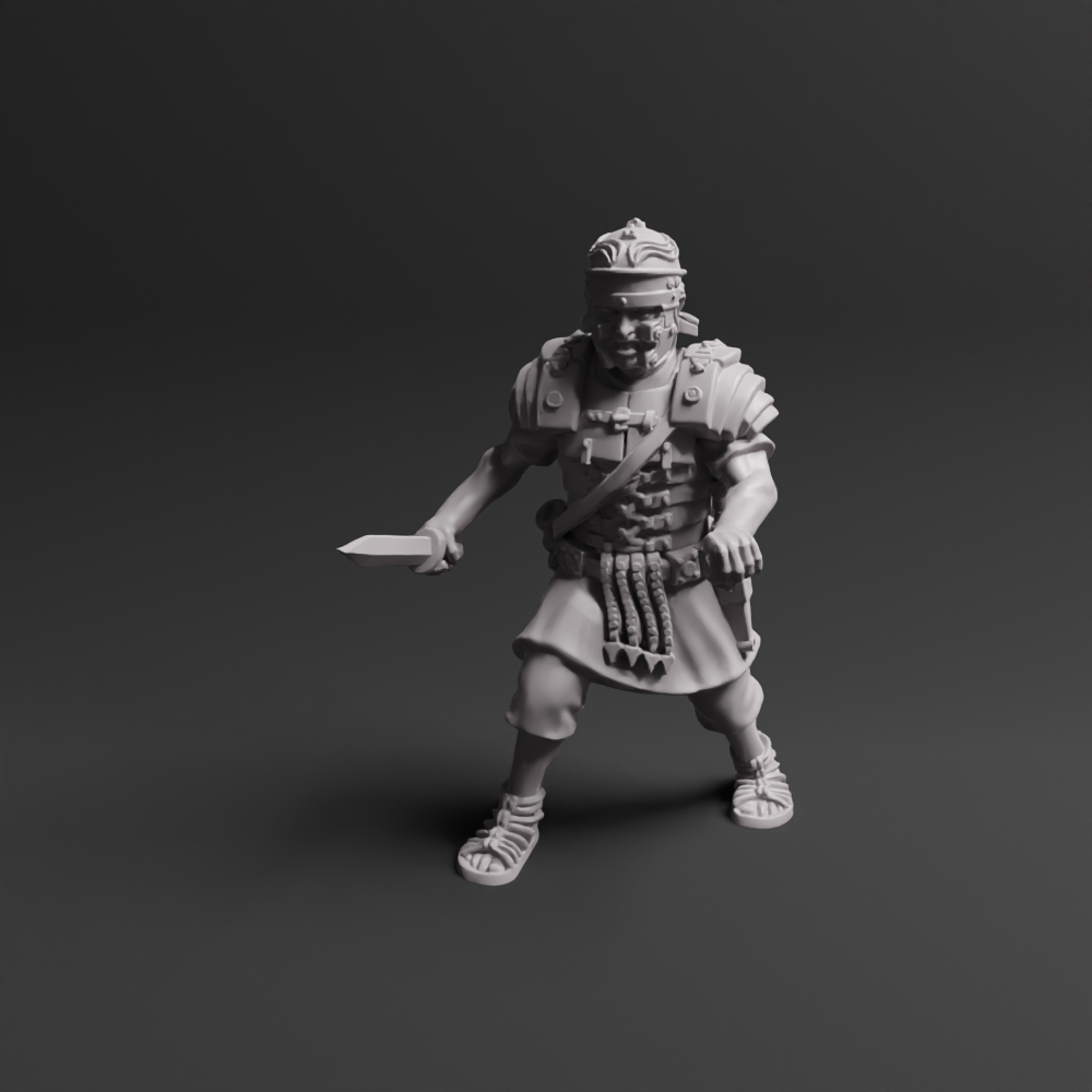 Roman Legionary Sword Fighting 02