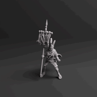 Roman Praetorian Cavalry Command Banner 01