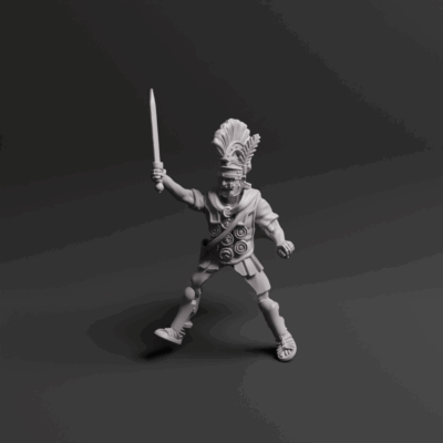 Roman Praetorians Cavalry Command Leader 01