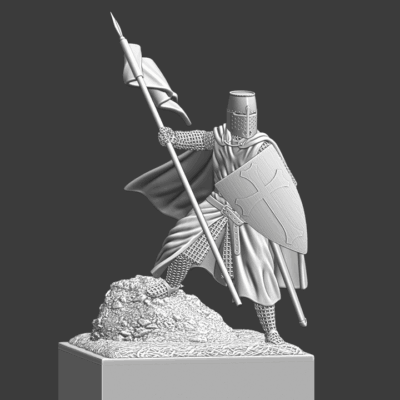 Medieval Hospitaller Knight
