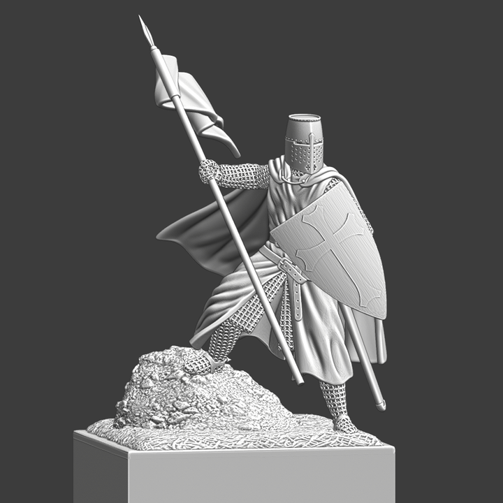 Medieval Hospitaller Knight