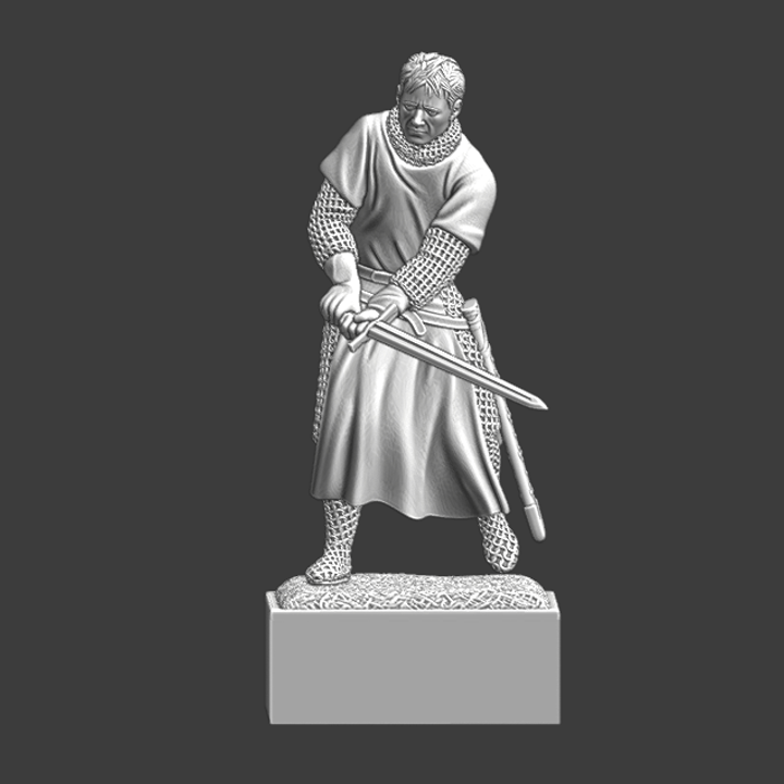 Medieval crusader King Richard Lionheart