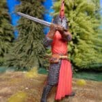 Teutonic Knight with crested helmet photo review