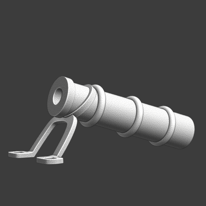 Very simple medieval cannon