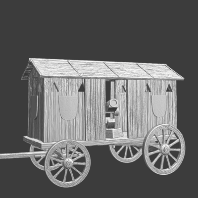 Medieval Hussite Gun Wagon