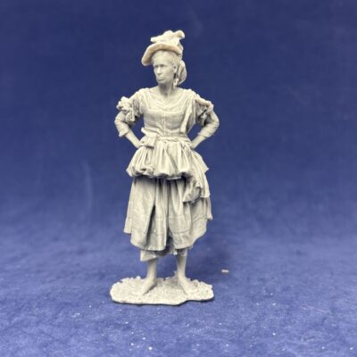 Landsknecht frau waiting impatiently