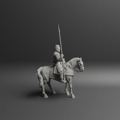 Medieval Mounted Guard