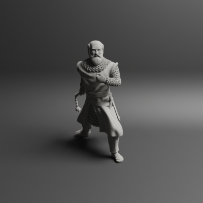 Teutonic Order flail knight