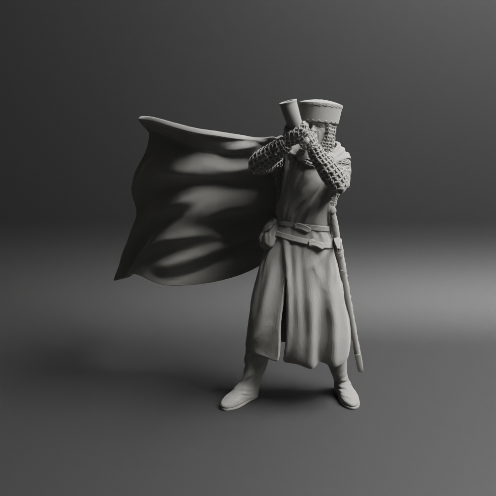 medieval crusader hornblower